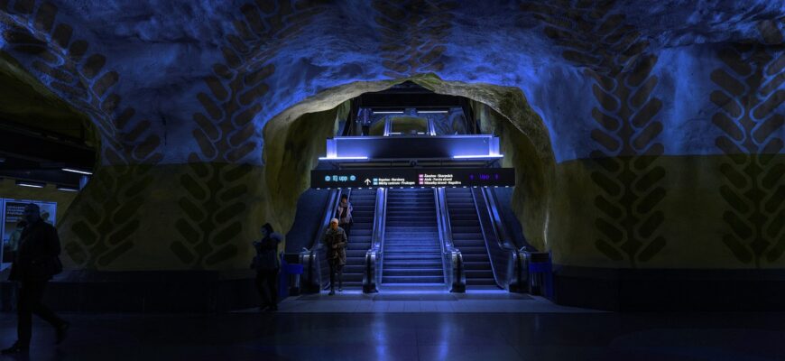 stockholm, metro, station