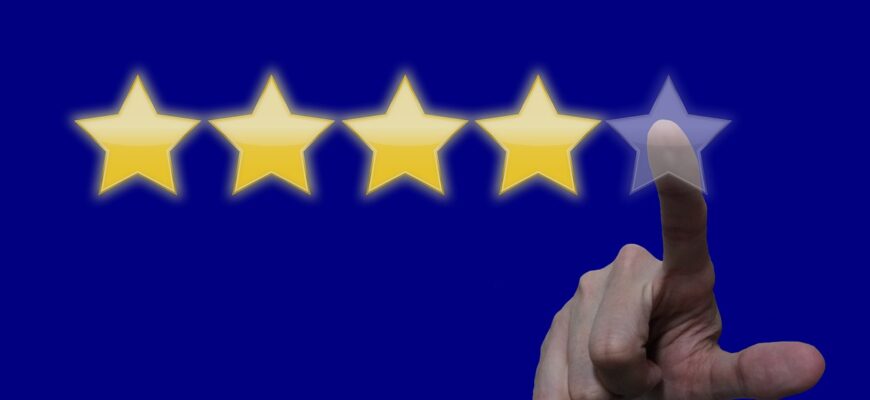 review, stars, rating