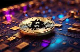 bitcoin, circuit board, cryptocurrency